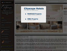 Tablet Screenshot of cityscapehotels.com
